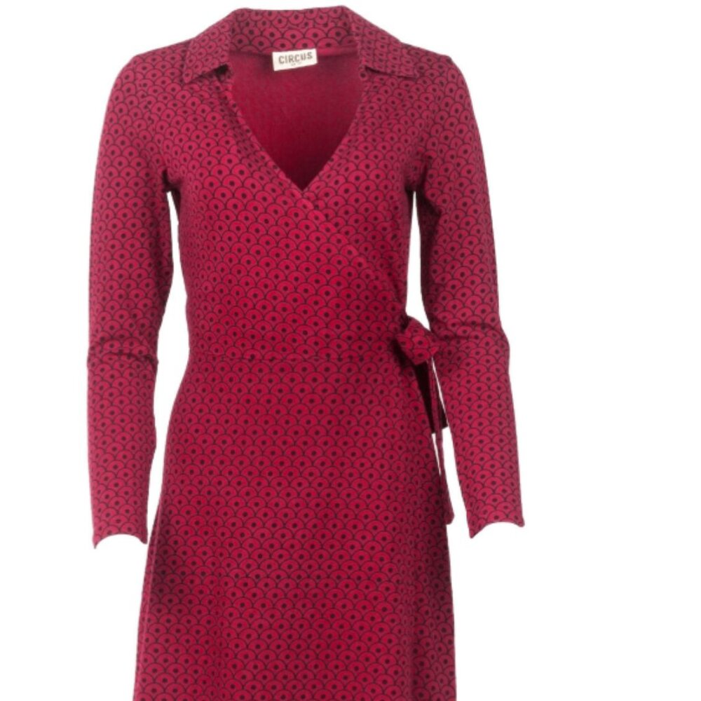 Circus Clothing Juniper wrap dress, size UK14/US10